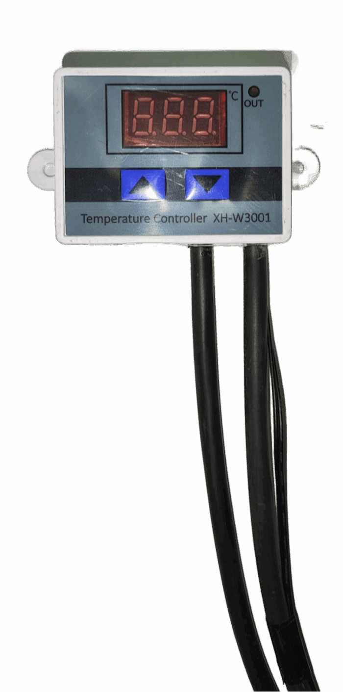 W3001 220V AC Dijital Termostat 2x1mm TTR kablolu - Görsel 3