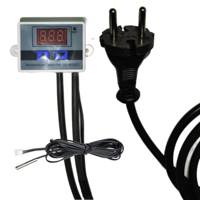 XH-W3001 220V AC Dijital Termostat 1500W