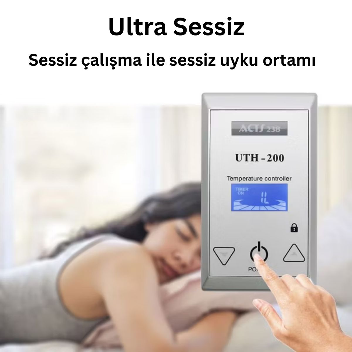 uth200 ısıtıcı karbon film termostatı