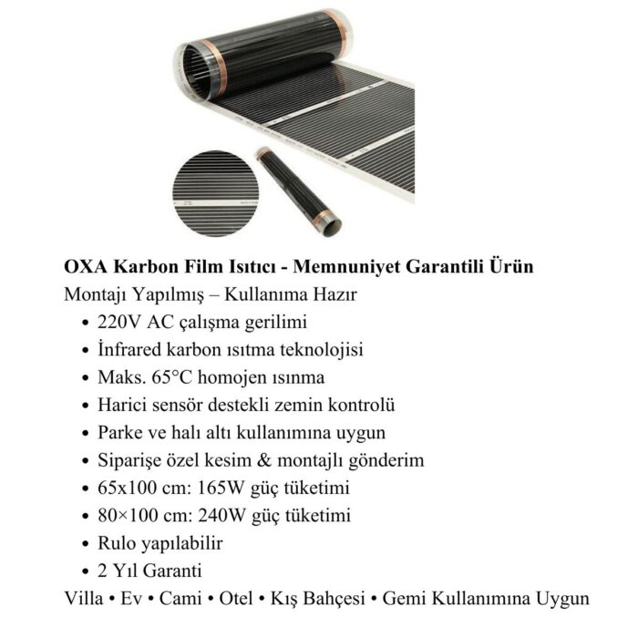 oxa film ısıtıcı